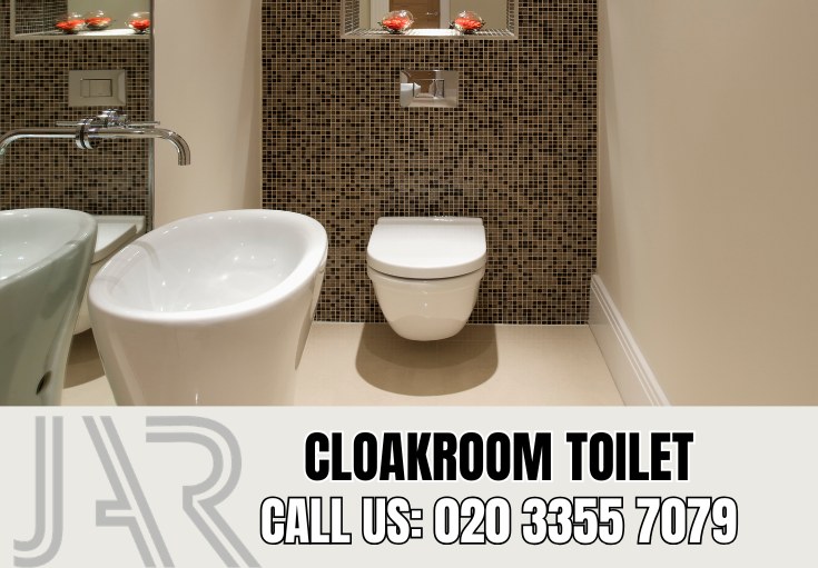 Cloakroom and Downstairs Toilet Installation by Highbury Bathroom Fitters